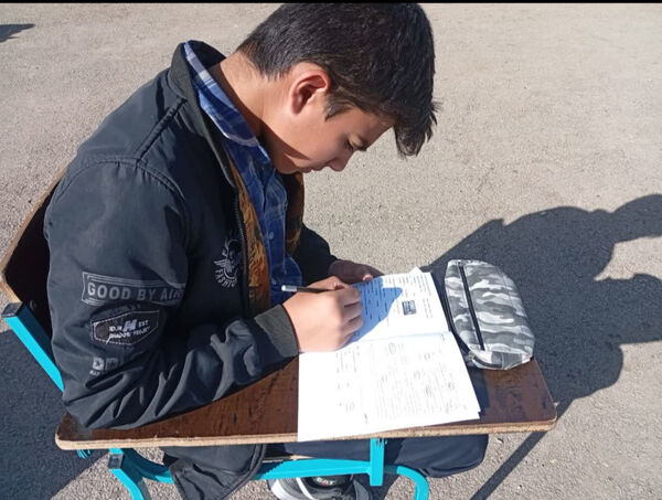 برگزاری آزمون جامع در دبیرستان مهندس حمیدیا