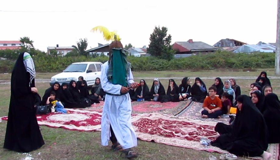 حرکت خودجوش یکی از شهروندان رشت در برپایی تعزیه حضرت رقیه (س)