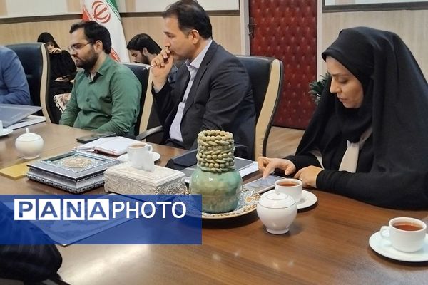 جلسه انتصاب مسئول جدید انجمن اسلامی در ری یک