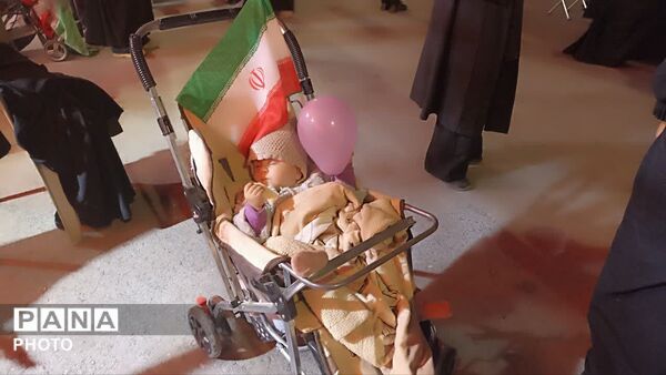 نماز استغاثه به امام زمان عجل الله تعالی فرجه الشریف در خیابان های مشهد