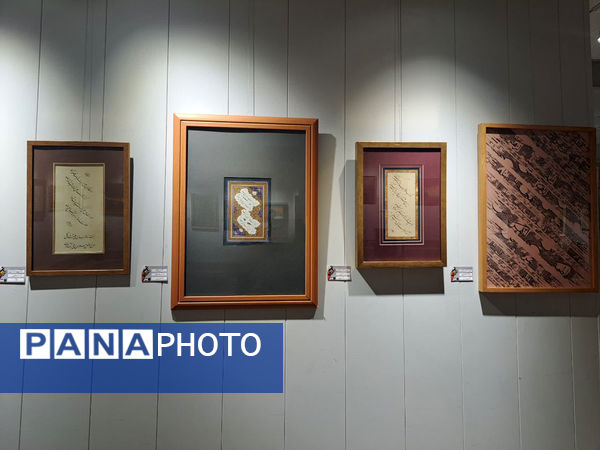 نمایشگاه آثار هنری تجسمی بسیج هنرمندان قم