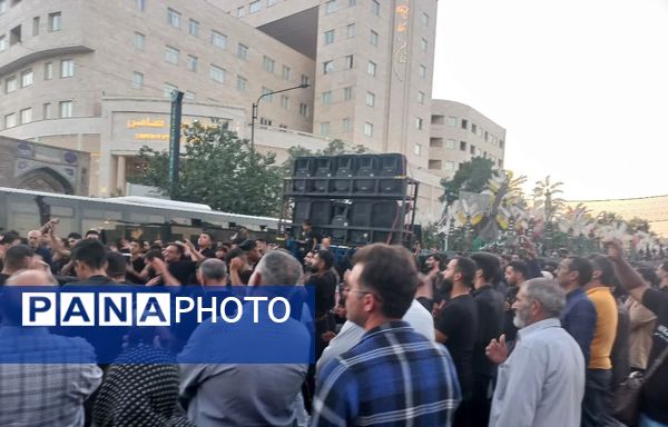 سیل عظیم زائران و مجاوران حرم امام رضا (ع) در روز آغاز امامت حضرت مهدی (عج)