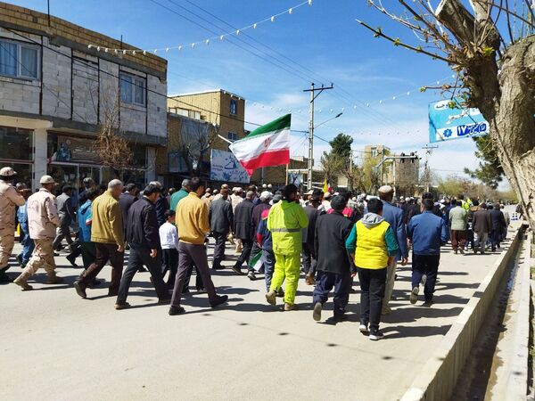 راهپیمایی روز جهانی قدس در شهر راز
