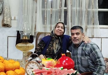 تفسیر شب یلدا به زبان ترکی از زبان پدربزرگ و مادربزرگ بِنی