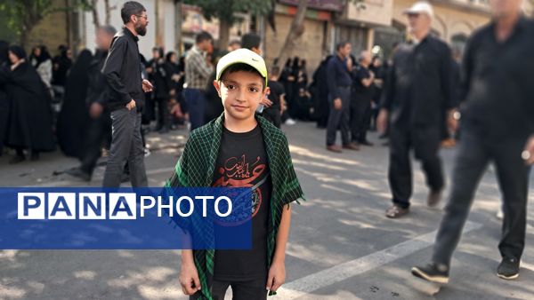 حضور کودکان و نوجوانان در دسته حسینیه اعظم زنجان 