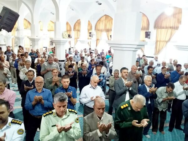 نماز عید سعید قربان در شهرستان خلیل آباد 