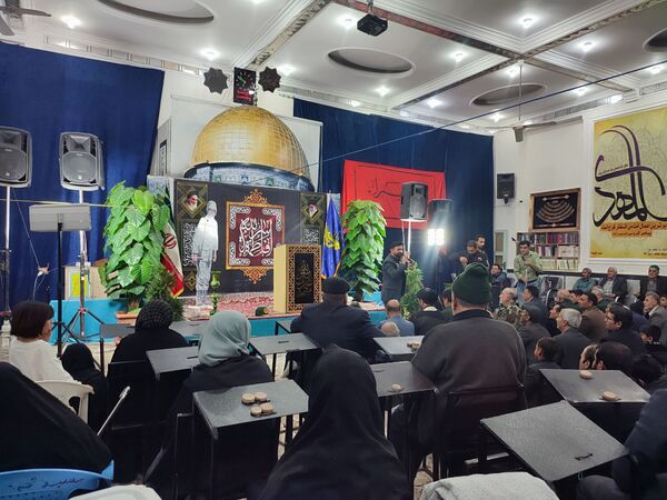 یادواره شهید محمدحسین عزیز آبادی در مسجد محمد رسول الله نیشابور