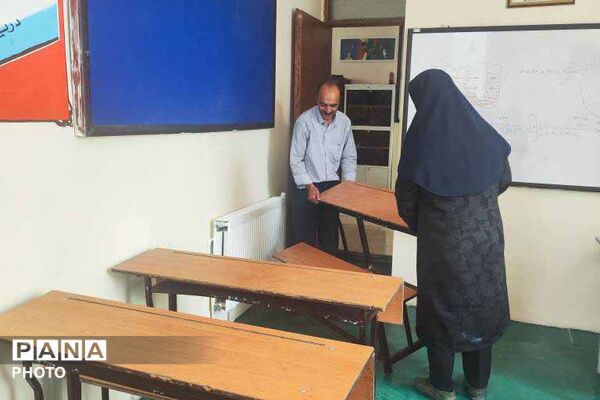 مدرسه ایمان بجنورد برای آغاز سال تحصیلی آماده شد