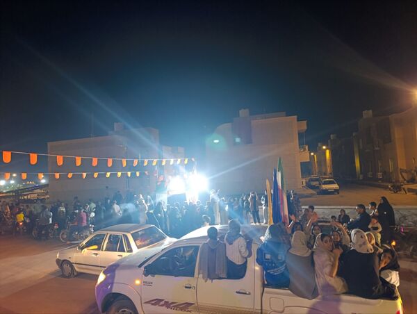 کاروان شادی جشن نیمه شعبان در بوموسی 