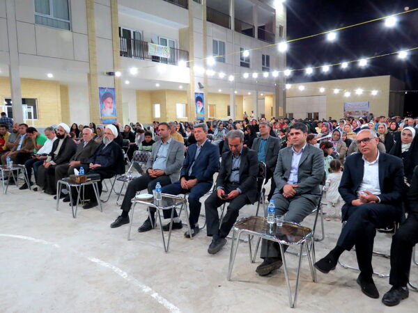 جشن عید غدیر در هنرستان خیر ساز نور هل اتی شهر حصار گرمخان