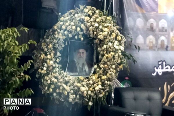 قرارگاه مرکزی اسکان مراسم وداع و تشییع رهبر شهید توسط شهرداری نصیرشهر