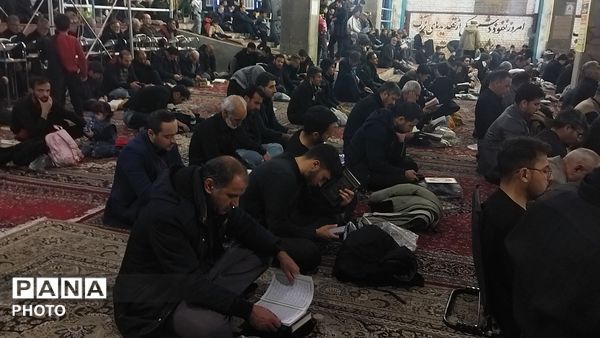 مراسم شب ۲۱ رمضان در مسجد جامع نیشابورـ۱