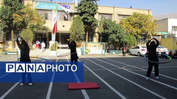 برگزاری المپیاد درون مدرسه‌ای‌شاهد شهید کلانتری ناحیه یک کرج