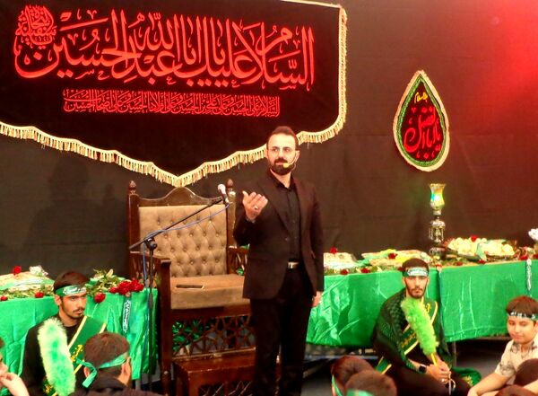 مراسم عزاداری حضرت رقیه (س) در هیات مهندسین بقیع شریف قم