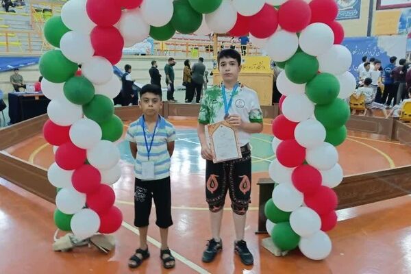 دانش‌آموزان بسطام در جشنواره قهرمانی ورزش زورخانه‌ای نونهالان کشور خوش درخشیدند