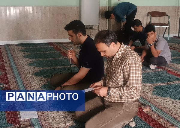 اولین زیارت عاشورای سال ۱۴۰۴ دبیرستان شاهد ابوذر غفاری نیشابور