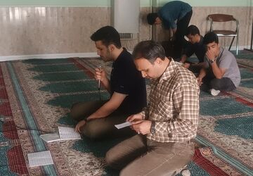 اولین زیارت عاشورای سال ۱۴۰۴ دبیرستان شاهد ابوذر غفاری نیشابور 