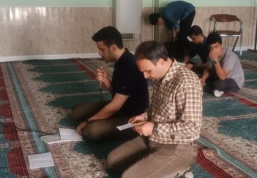 اولین زیارت عاشورای سال ۱۴۰۴ دبیرستان شاهد ابوذر غفاری نیشابور 