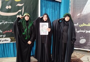 نورآباد؛ قلبی تپنده برای قدس و فلسطین است