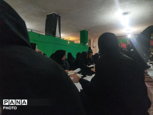 سوگواری عزاداران حسینی در نیر