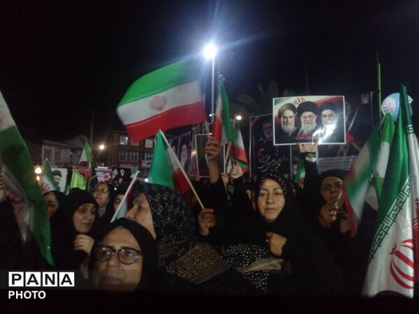 اجتماع مردمی بیعت با رهبر انقلاب در گلوگاه