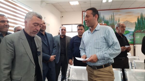 بازدید مدیر کل استان خراسان رضوی  از ستاد اسکان فرهنگیان ثامن 2