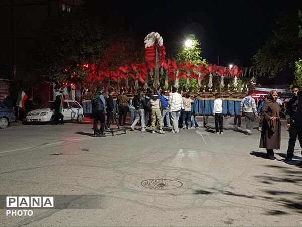 اجتماع مردمی بیعت با رهبر انقلاب در نیشابور 