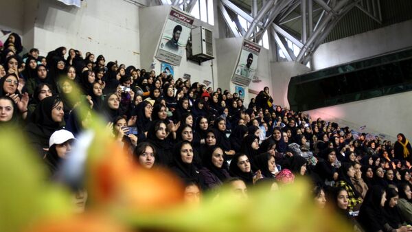 جشن میلاد حضرت فاطمه معصومه (س) و روز دختر در ورزشگاه ۶ هزار نفری انقلاب زنجان 