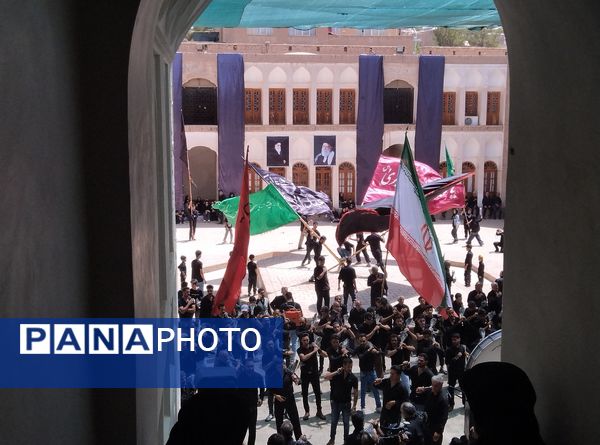 عزاداری هیات بیرجند در حسینیه امام رضا (ع) 