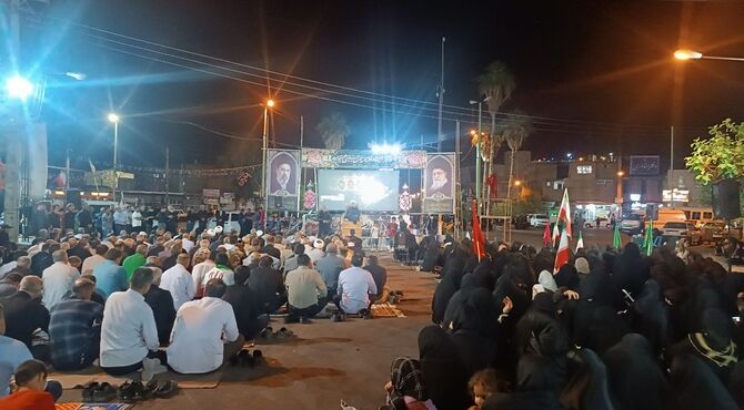 برگزاری اولین شب از عزاداری محرم حسینی در شهرستان پلدختر 