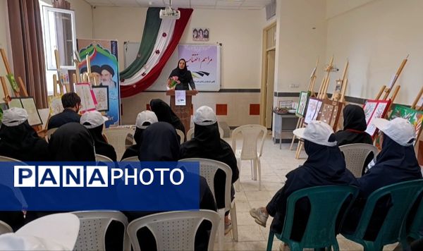 اختتامیه کانون یاریگران زندگی در دبیرستان ۱۵ خرداد 