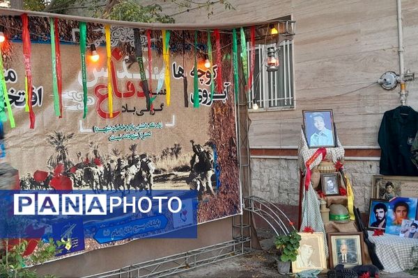 پویش «افتخار محله» و مراسم وداع با شهید گمنام در ورامین