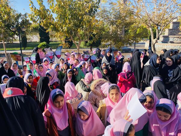 مراسم استقبال از شهید گمنام در شهرستان مه‌ولات