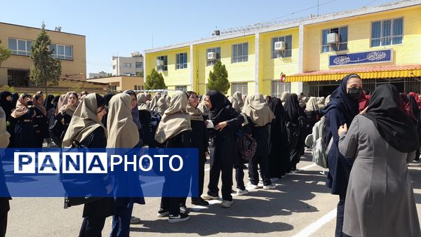 آیین بازگشایی مدرسه نورالهدی ناحیه هفت با همراهی دانش‌آموزان فعال و پر اشتیاق