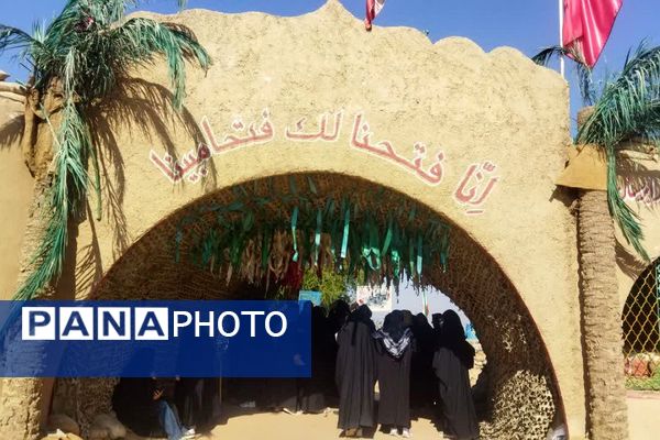 کاروان دل‌ها؛ سفر دانش‌آموزان دختر به دیار ایثار