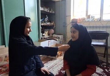 گزارش خبرنگار پانا از فعالیت های خیرخواهانه و داوطلبانه دانش‌آموزان دبستان توحید کلاته رودبار 