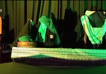 طنین سوگ و یاد حضرت رقیه (س) در میدان انقلاب کردکوی