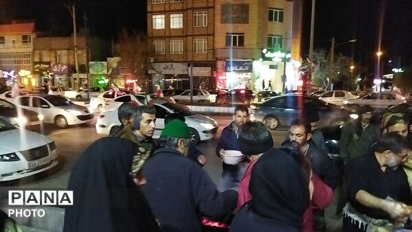 جلوه هایی از خدمت در بلوار فضل نیشابور 