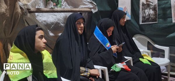 برپایی موکب سازمان دانش‌آموزی همراه با بسیج دانش‌آموزی در شهرستان فارسان