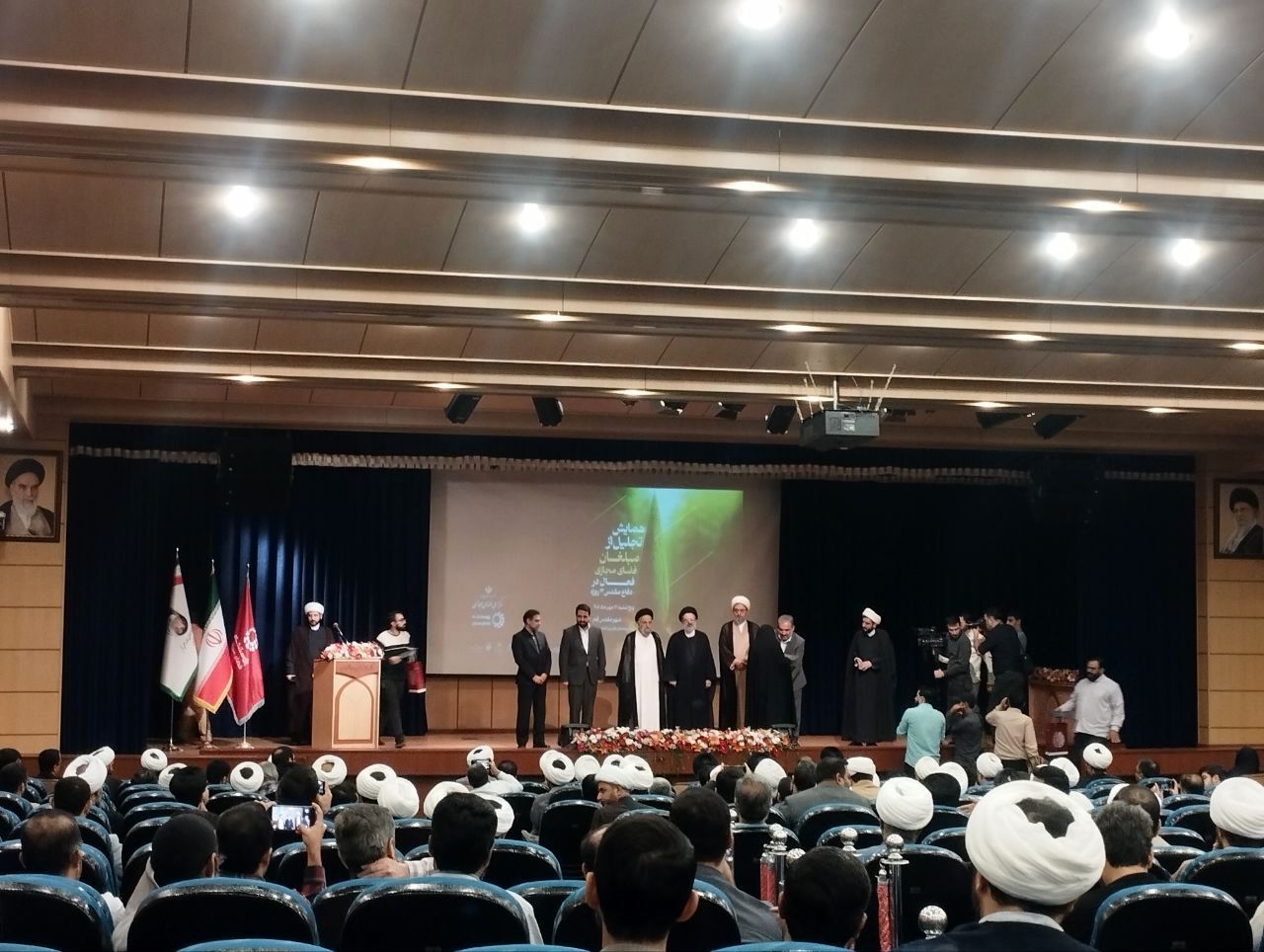 مبلغان مجازی فعال جنگ تحمیلی ۱۲ روزه در قم تجلیل شدند