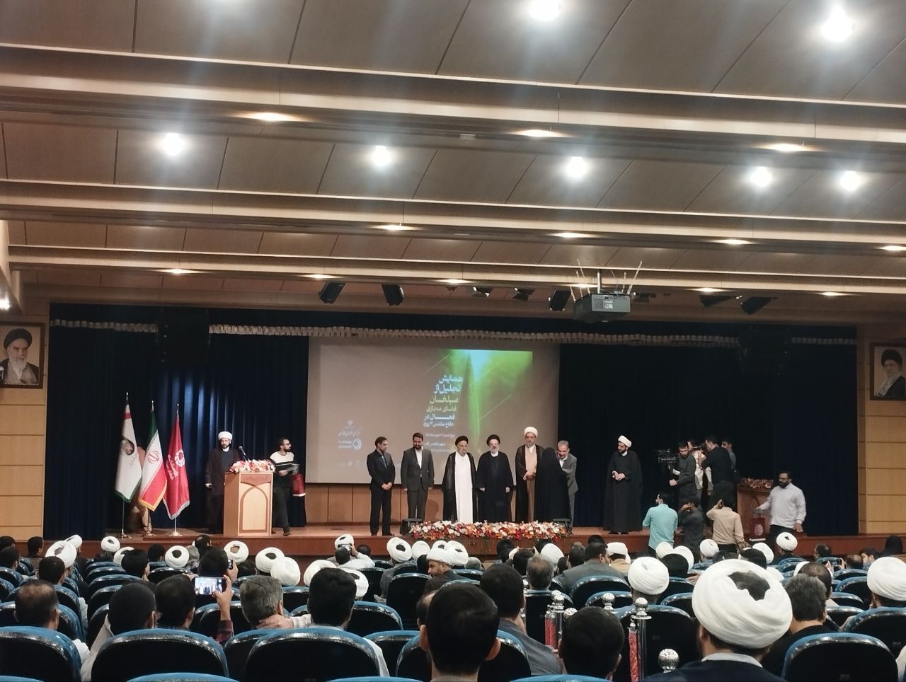 مبلغان مجازی فعال جنگ تحمیلی ۱۲ روزه در قم تجلیل شدند