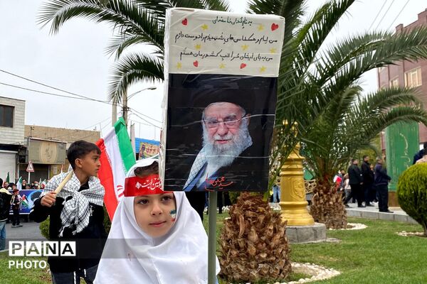  راهپیمایی باشکوه روز قدس در شهرستان پیشوا