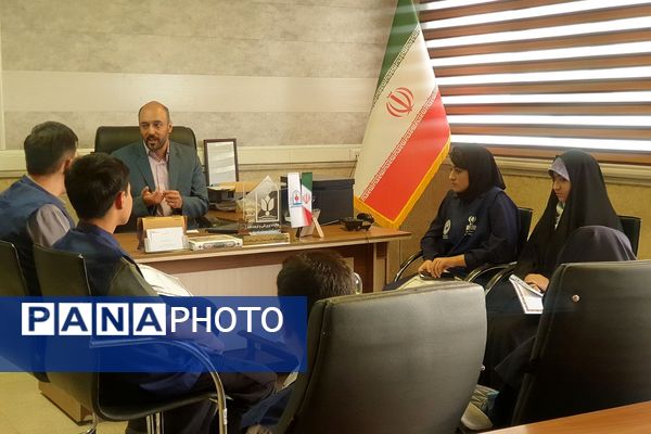 دیدار مسئولان اداره آموزش و پرورش پردیس با خبرنگاران پانا 