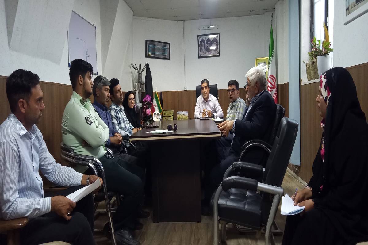 جلسه شهردار و شورای شهر زیارت در خصوص حل مشکل آب شرب و آشامیدنی شهروندان شهر زیارت
