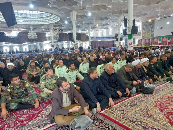 بزرگداشت شهدای اقتدار با حضور مردم شیعه و اهل سنت تربت‌جام