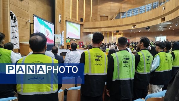 اختتامیه مسابقات دوام ثامن در تالار شهر مشهد مقدس