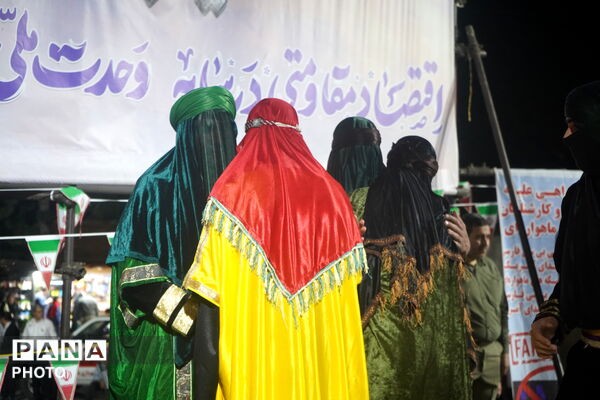 نود و پنجمین شب اجتماع مردمی در آستانه عید غدیر با شور ولایت