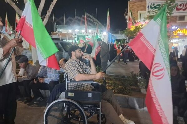 جلوه‌ای از وحدت و ایستادگی دربرنامه‌های «شب‌های اقتدار» امیرآباد