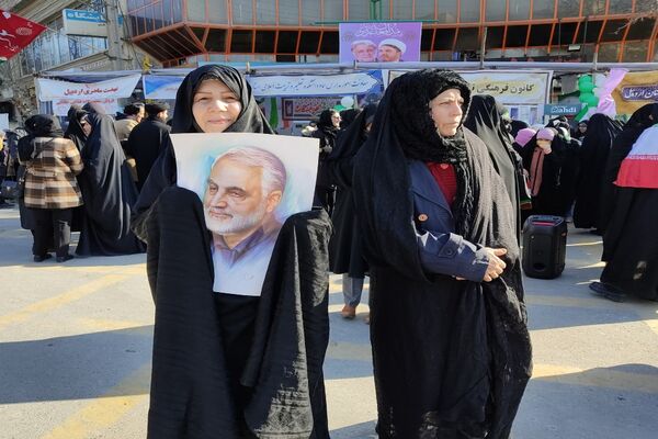 حماسه باشکوه راهپیمایی22 بهمن دراستان اردبیل 