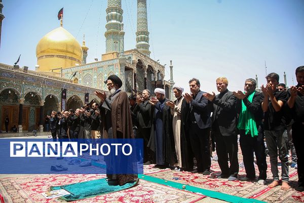 عزاداری تاسوعای حسینی(ع) در حرم حضرت معصومه(س)